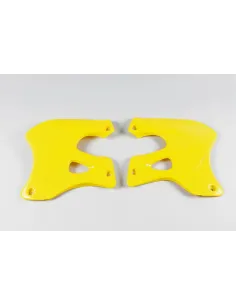 Paneles laterales de radiador UFO amarillo - Suzuki RM125/250