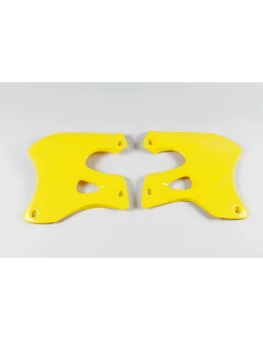 Paneles laterales de radiador UFO amarillo - Suzuki RM125/250