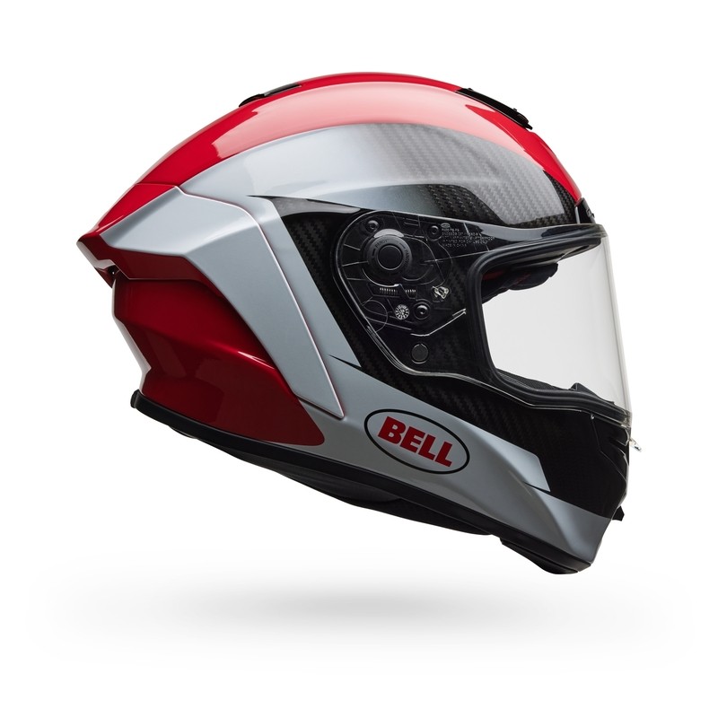 Casco BELL Race Star DLX Flex - Corsa Red/White