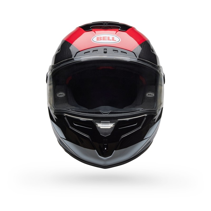 Casco BELL Race Star DLX Flex - Corsa Red/White