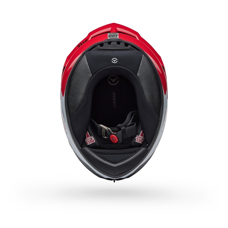 Casco BELL Race Star DLX Flex - Corsa Red/White