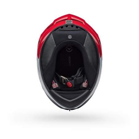 Casco BELL Race Star DLX Flex - Corsa Red/White