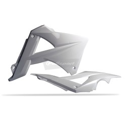 Tapas de radiador POLISPORT blanco Gas Gas