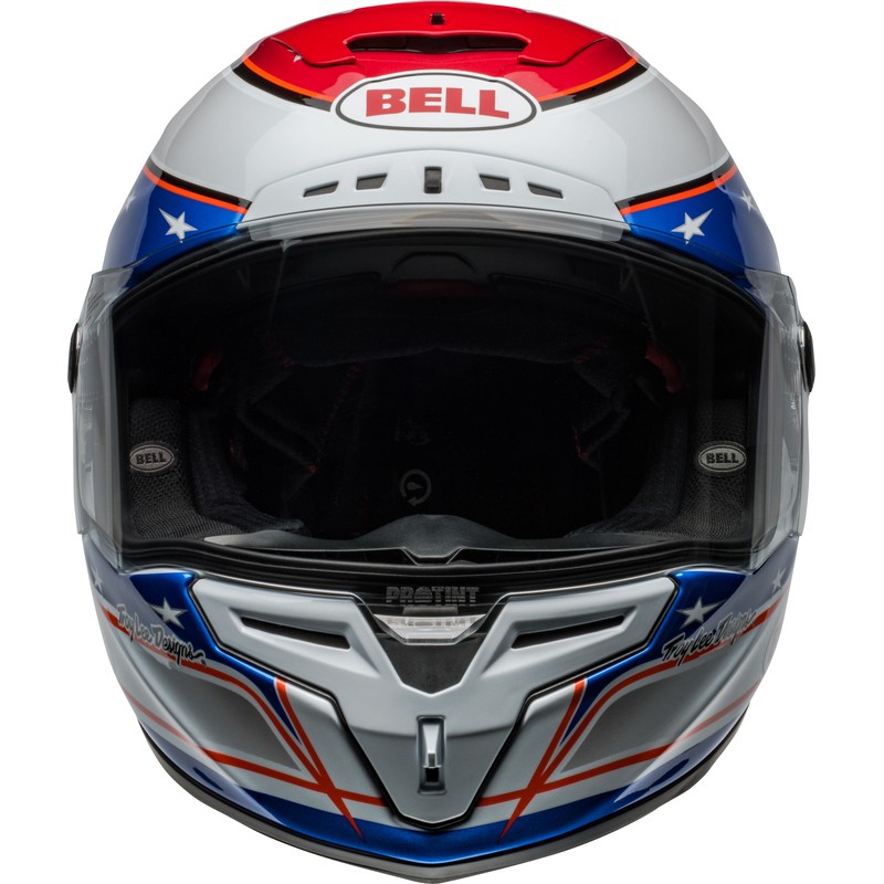Casco BELL Race Star DLX Flex - Beaubier 24 Gloss White/Blue