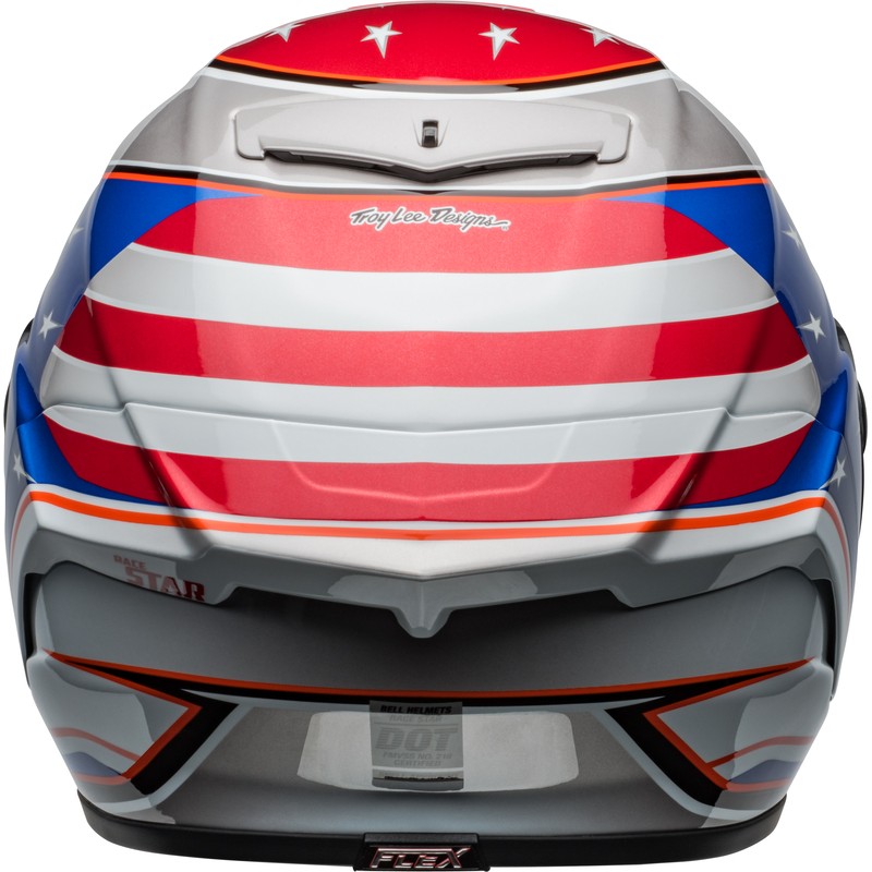 Casco BELL Race Star DLX Flex - Beaubier 24 Gloss White/Blue