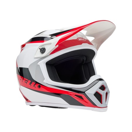 Casco BELL MX-9 Mips - Rift Gloss Red/White