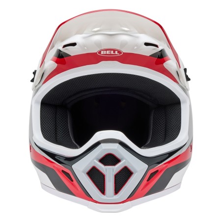 Casco BELL MX-9 Mips - Rift Gloss Red/White