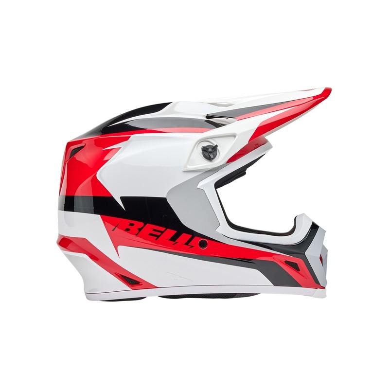 Casco BELL MX-9 Mips - Rift Gloss Red/White