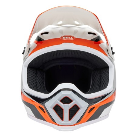 Casco BELL MX-9 Mips - Rift Gloss Orange/White