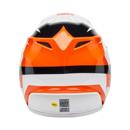 Casco BELL MX-9 Mips - Rift Gloss Orange/White