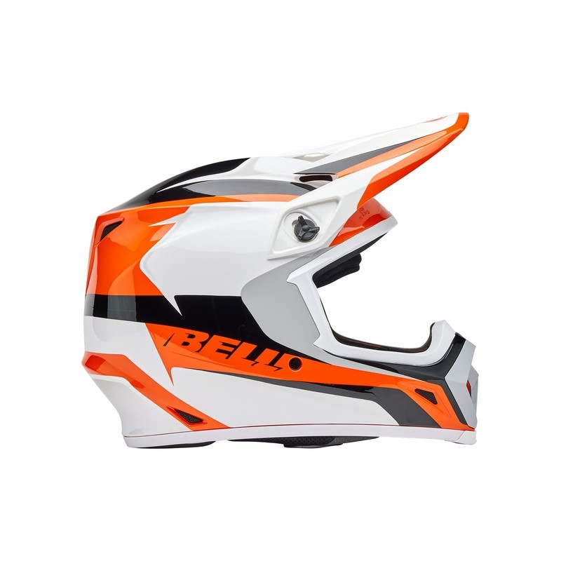 Casco BELL MX-9 Mips - Rift Gloss Orange/White
