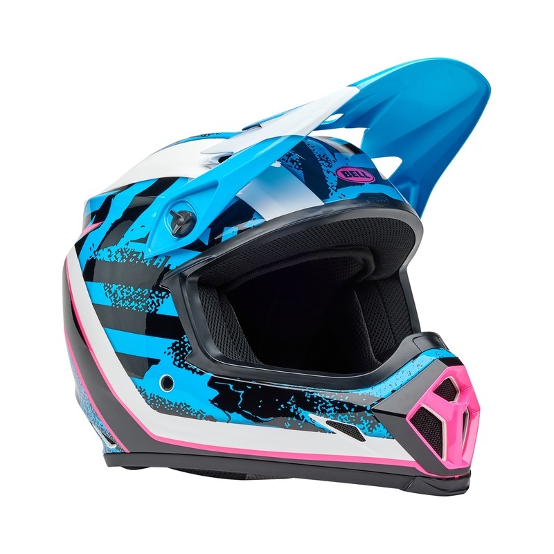 Casco BELL MX-9 Mips - Breakdance Gloss Blue/Pink