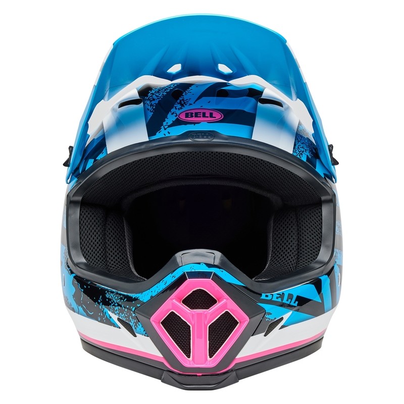 Casco BELL MX-9 Mips - Breakdance Gloss Blue/Pink
