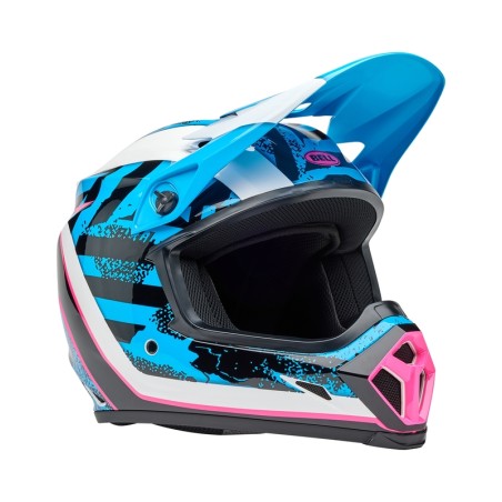 Casco BELL MX-9 Mips - Breakdance Gloss Blue/Pink