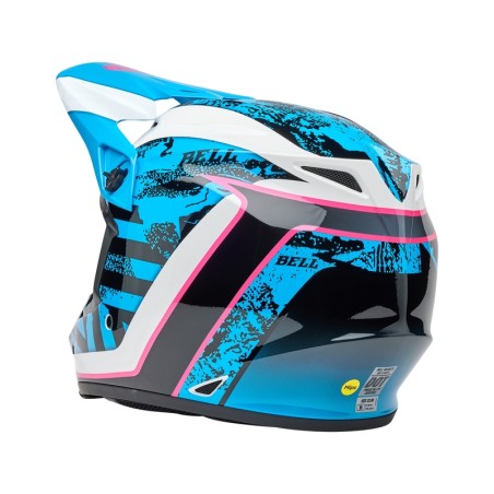 Casco BELL MX-9 Mips - Breakdance Gloss Blue/Pink