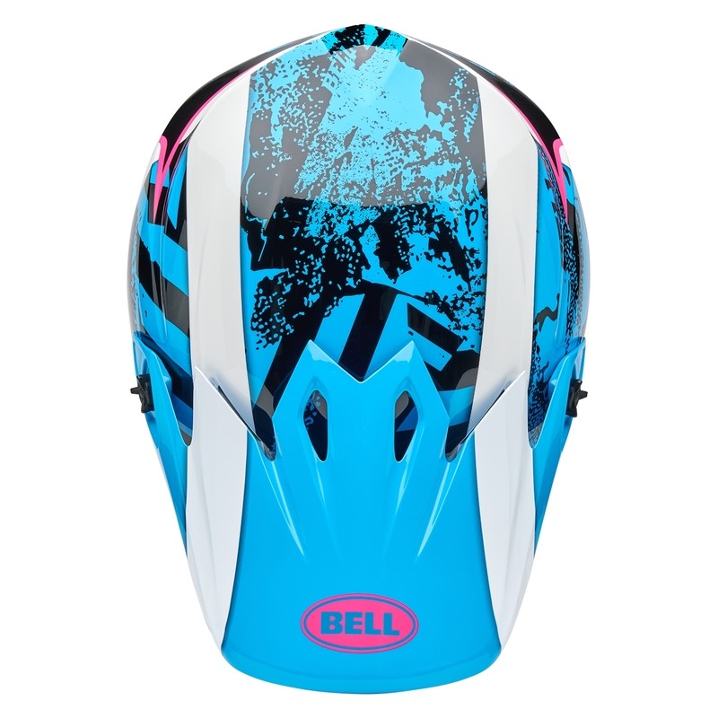 Casco BELL MX-9 Mips - Breakdance Gloss Blue/Pink