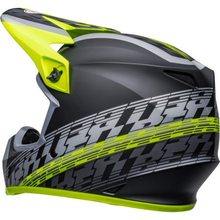 Casco BELL MX-9 Mips Offset - Mate Negro/Amarillo Hi-Viz