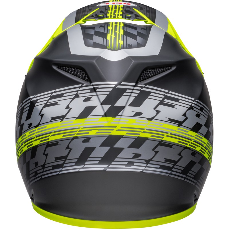 Casco BELL MX-9 Mips Offset - Mate Negro/Amarillo Hi-Viz