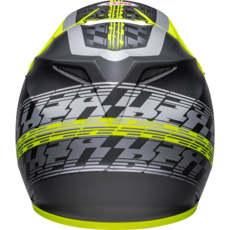 Casco BELL MX-9 Mips Offset - Mate Negro/Amarillo Hi-Viz