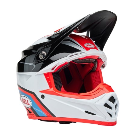 Casco BELL Moto-9S Flex - Merchant Gloss Red/Black