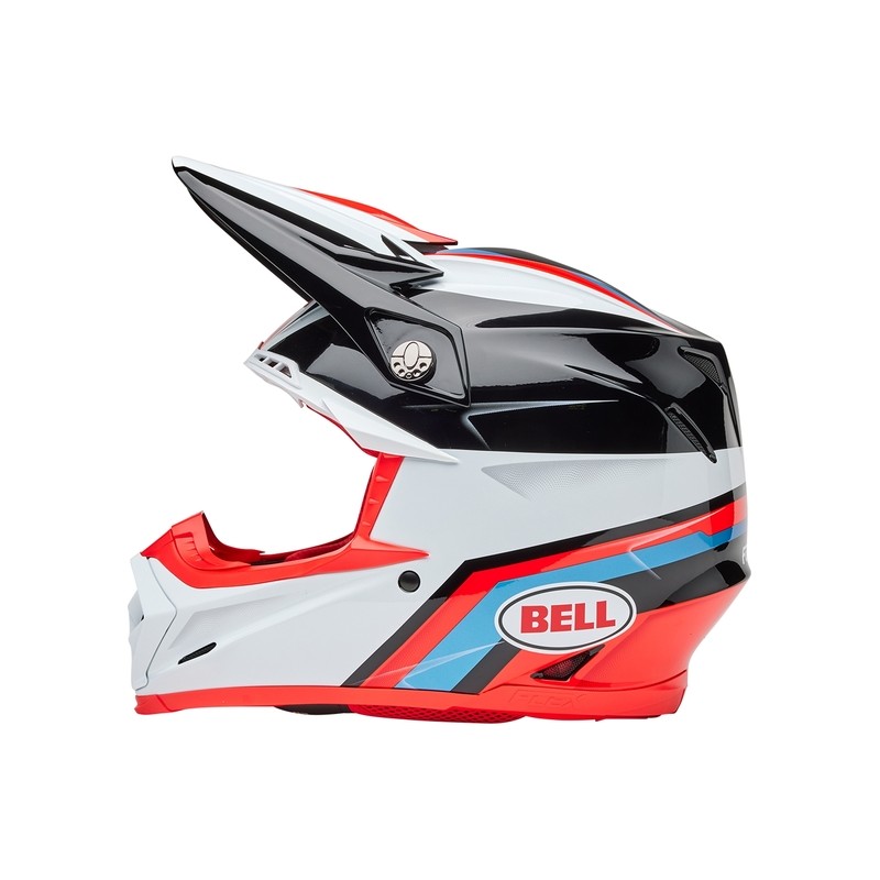 Casco BELL Moto-9S Flex - Merchant Gloss Red/Black