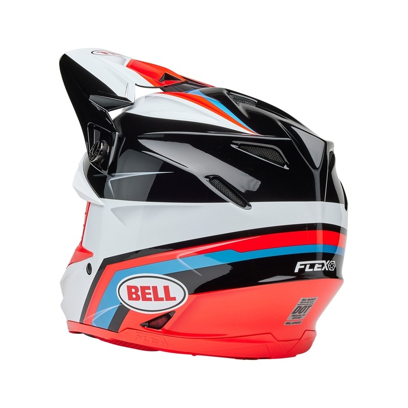 Casco BELL Moto-9S Flex - Merchant Gloss Red/Black