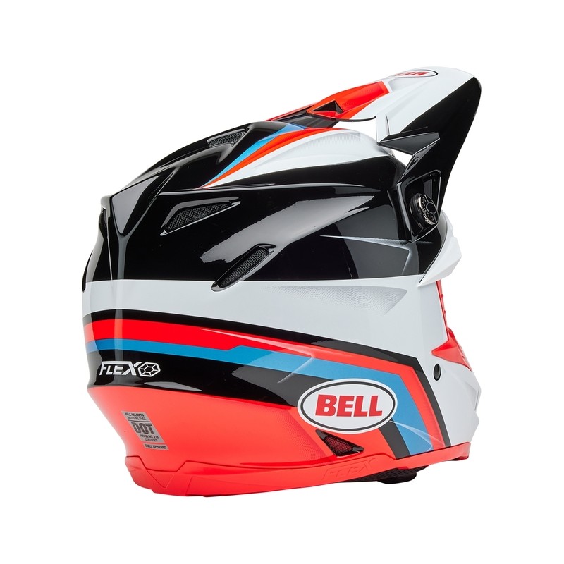 Casco BELL Moto-9S Flex - Merchant Gloss Red/Black