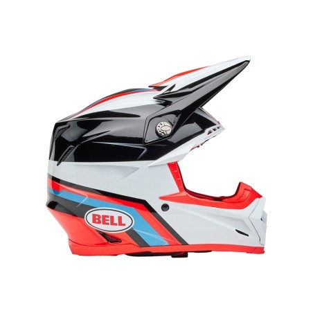 Casco BELL Moto-9S Flex - Merchant Gloss Red/Black