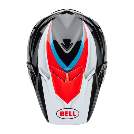 Casco BELL Moto-9S Flex - Merchant Gloss Red/Black
