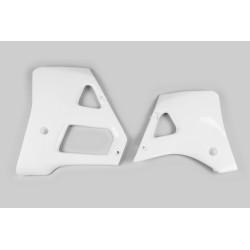 Plásticos laterales de radiador UFO Yamaha blanco YA02815-046