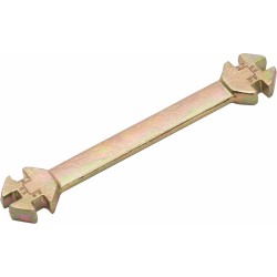 RFX Race Llave de radios universal 6 en 1 - dorada