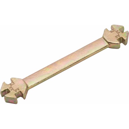 RFX Race Llave de radios universal 6 en 1 - dorada