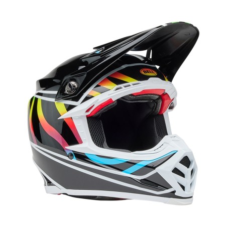 Casco BELL Moto-9S Flex - Drift Gloss Black Multi