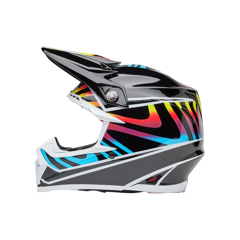 Casco BELL Moto-9S Flex - Drift Gloss Black Multi