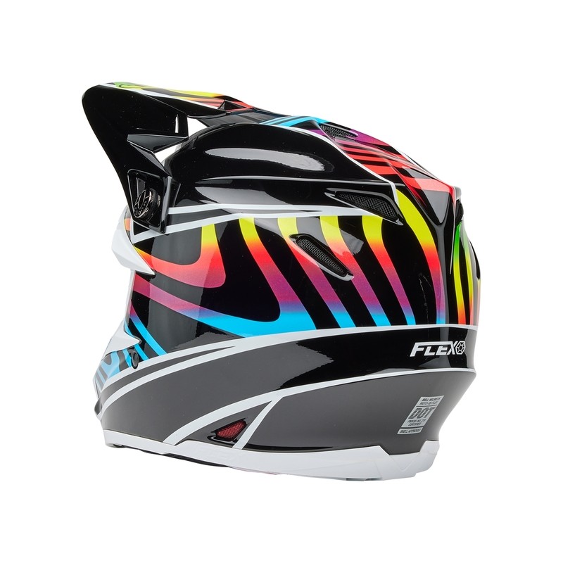 Casco BELL Moto-9S Flex - Drift Gloss Black Multi
