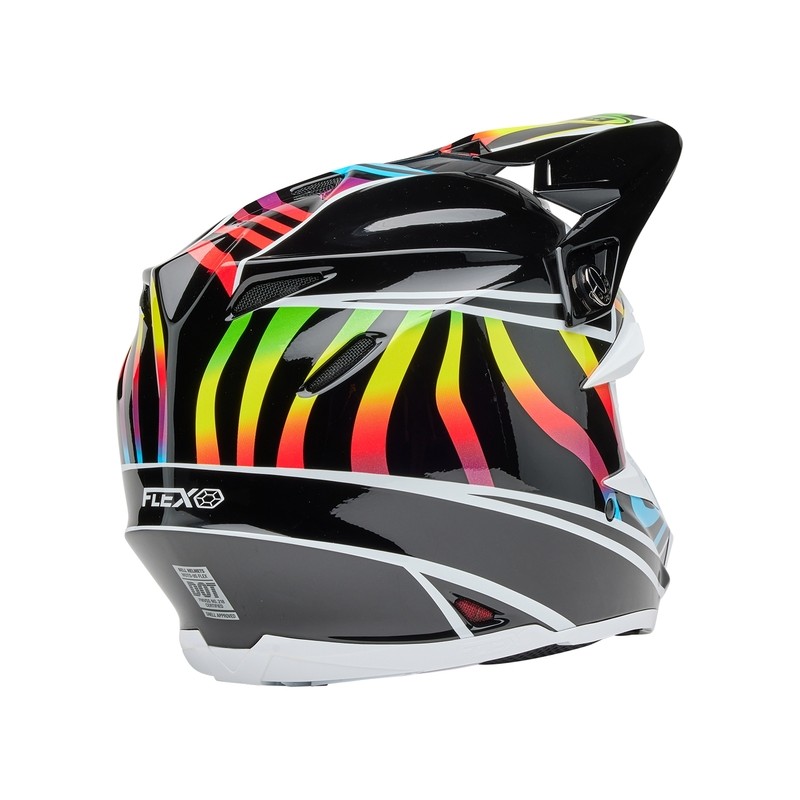 Casco BELL Moto-9S Flex - Drift Gloss Black Multi