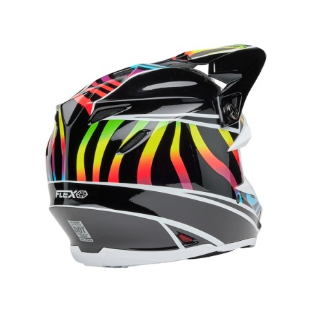 Casco BELL Moto-9S Flex - Drift Gloss Black Multi