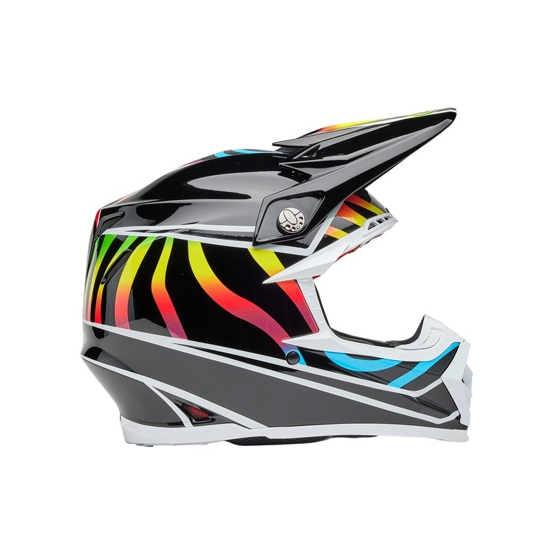 Casco BELL Moto-9S Flex - Drift Gloss Black Multi