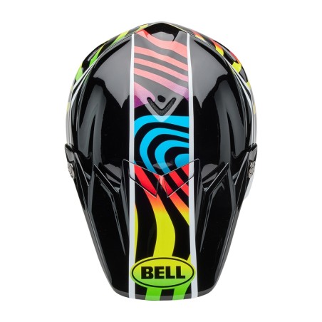 Casco BELL Moto-9S Flex - Drift Gloss Black Multi