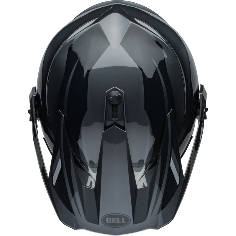 Casco BELL MX-9 Adventure MIPS - Alpine Gloss Charcoal/Silver