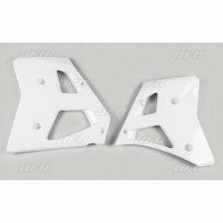 Plásticos laterales de radiador UFO Yamaha blanco YA02823-046