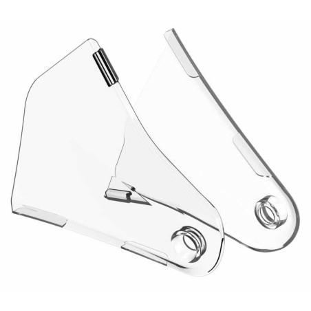 Protector gráfica trasera Polisport transparente Kawasaki KX450F