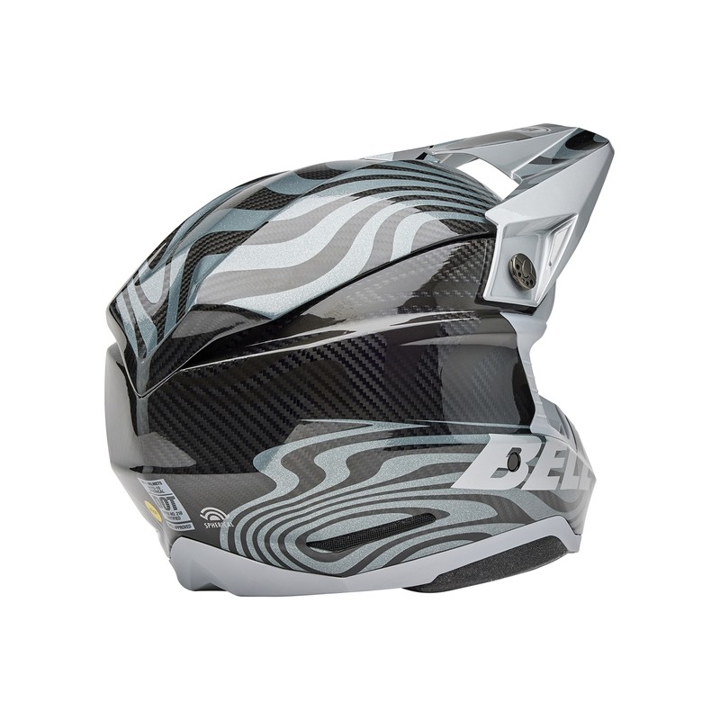 Casco BELL Moto-10 Spherical Mips - Cortex Silver Gray