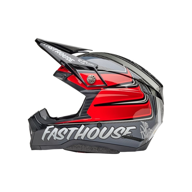 Casco BELL Moto-10 Spherical Mips - Fasthouse DITD 25 Gloss Gray/Red