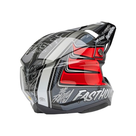 Casco BELL Moto-10 Spherical Mips - Fasthouse DITD 25 Gloss Gray/Red