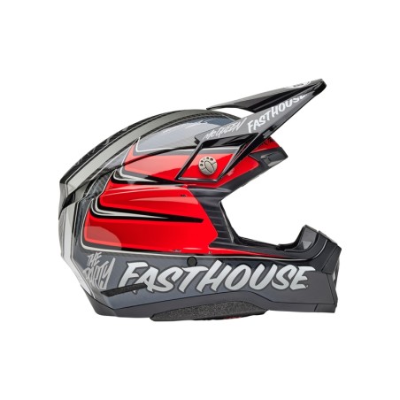 Casco BELL Moto-10 Spherical Mips - Fasthouse DITD 25 Gloss Gray/Red