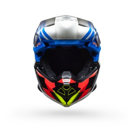 Casco BELL Moto-10 Spherical - Pro Circuit 25 Gloss Blue/White