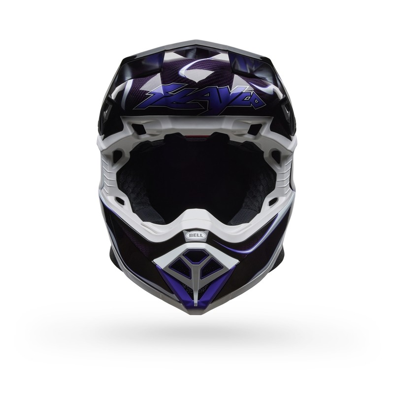 Casco BELL Moto-10 Spherical - Slayco 25 Gloss Black/White