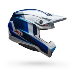 Casco BELL Moto-10 Spherical - Tomac 25 Gloss Blue/White 2
