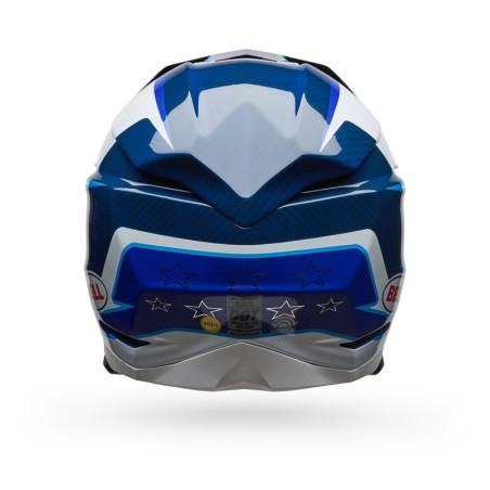 Casco BELL Moto-10 Spherical - Tomac 25 Gloss Blue/White